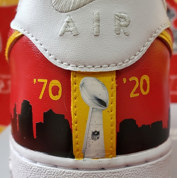 Custom Nike Air Force 1 Kansas City Chiefs main image 4